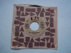 ELECTRIC LIGHT ORCHESTRA Roll Over Beethoven; Queen Of Hrs 45 RPM 7" Record 1973 - Imagen 1 de 6