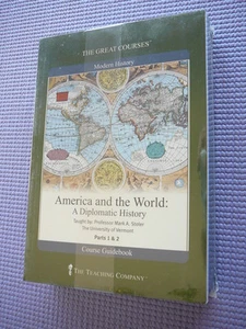 Great Courses DVDs    :     AMERICA and the WORLD DIPLOMATIC HISTORY       new - Picture 1 of 2
