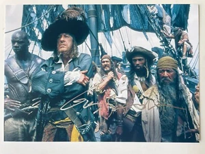 Pirates of the Caribbean Geoffrey Rush Hand Signed Autograph 8 x 12 Photo W/ COA - Picture 1 of 5