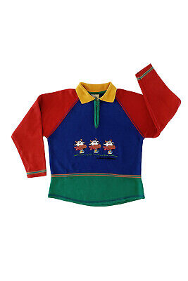 Sweat Tricolore La Mode Des Montagnes Vintage 80s | Vintage Sweater • 33€