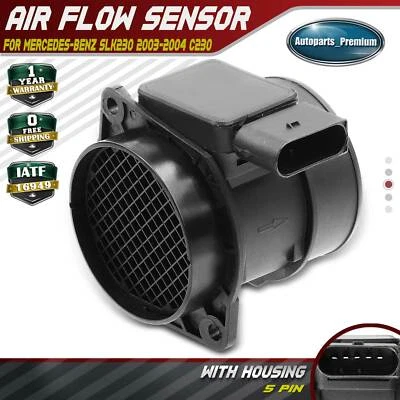 大众空气流量传感器适用于梅赛德斯-奔驰 w203 C230 2002 SLK230 2003 2004 L4 2.3L — 第 1/4 张图片