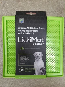 LickiMat Chupete Estera de Alimentación Lenta para Mascotas - Verde - Imagen 1 de 1