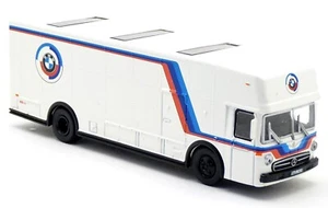 Schuco 452668100 MB Mercedes Benz furgone da corsa BMW camion bianco 1:87 H0 - Foto 1 di 3
