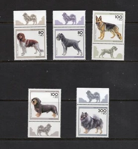 S4012 Germany 1995 dogs 5v. MNH - Picture 1 of 1