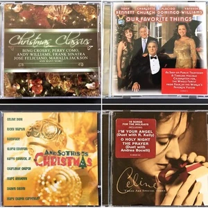 Christmas 4 CD Lot Mixed Vocal Christmas Classics Celine Bennett Domingo Estefan - Picture 1 of 11