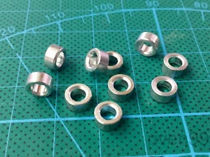 Menge RAF 1122-6-AL Aluminium Rund Gewindefrei 1/8" Abstandhalter Abstandshalter, #6, 1/4" Außendurchmesser - Bild 1 von 4