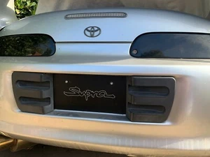 Racetune MKIV Billet REAR Number Plate Bracket Mount JDM EU USA fits Supra JZA80 - Picture 1 of 12