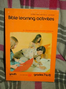Bible Learning Activities Youth Grades 7 to 12 Paperback 1975 - Imagen 1 de 3