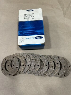 NOS FORD C1TF-9276-C 1961-1969 F100-F350 FUEL TANK SENDING UNIT GASKETS (10) 250 - Image 1 of 3