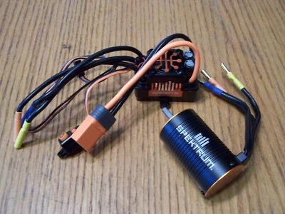 Spektrum Firma Smart 130A 4S ESC & 2200kv Brushless Motor Axial 1/10 RBX10 RYFT - Image 1 of 4