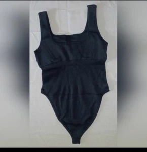 Womens Black Large Shapewear Bodysuit Tummy Control Body Suit - Picture 1 of 3