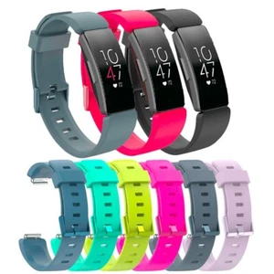 For Fitbit Inspire/ HR/ Ace 2 Replacement Silicone Watch Strap Sport Wristband - Picture 1 of 23