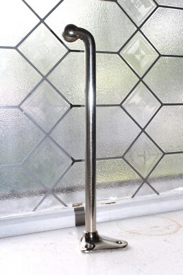 Large Chrome Wall Hook Antique Plant Hanger - Image 1 of 3