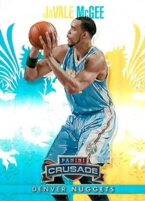 JAVALE MCGEE 2013-14 Panini Crusade TEAL /249 Nuggets #6 - Image 1 of 2
