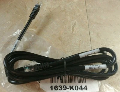 NCR 1639-K044 Kick Cable Cord for M-S 12 Volt 12V Cash Drawer Fits Aloha CB10321