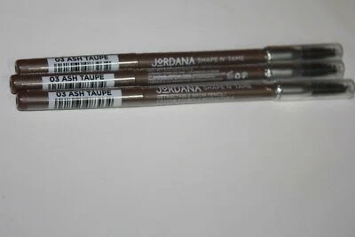 LOT OF 10 JORDANA - Shape N' Tame Retractable Brow Pencil #02 ASH TAUPE SEALED - Image 1 of 2