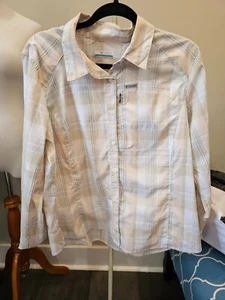 Columbia Button up long sleeve plaid shirt Size XL - Picture 1 of 5
