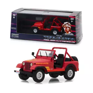 Greenlight 1983 Jeep CJ-7 Renegade The Terminator Modellino Auto Fuoristrada - Foto 1 di 5