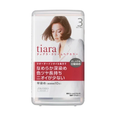 Tiara Shiseido Color de Cabello Tipo Crema Color de Cabello De Japón Foto 1 de 2