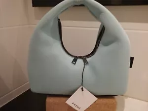 PRENE ASTRID neoprenene handbag, aqua, slate blue, THIS IS NOT A 2ND, Bnwt - Picture 1 of 13
