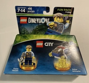 Lego Dimensions 71266 Lego City Chase McCain Policía Helicóptero Divertido Paquete Nuevo Conjunto - Imagen 1 de 2