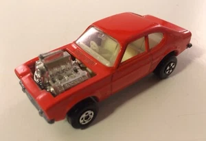 Matchbox Rolamatics # 67 Ford Capri Hot Rocker Orange Diecast Car 1973 1:64 RARE - Picture 1 of 6