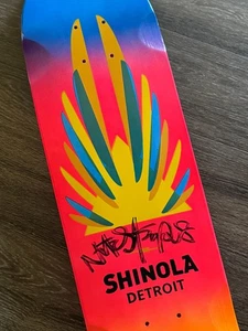 *SIGNIERT* Natas Kaupas x Shinola PANTHER FADE Skateboard santa cruz 87/150 neon - Bild 1 von 13