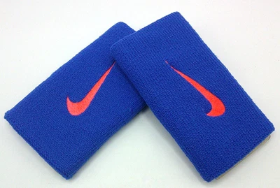 Nike теннис премьер двойной широкий повязки на запястье взрослых рифт игры Royal/Hyper Punch - Изображение 1 из 4