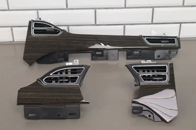 Комплект отделки приборной панели из 3 предметов темная древесина 2012-2020 Tesla Model S/X от оригинального производителя - Изображение 1 из 4