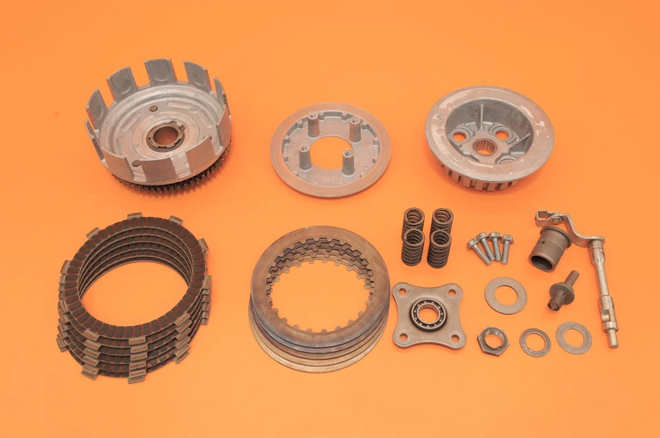 2001 96-04 XR250R XR250 OEM Juego de embrague Cesta Buje Centro Presión Actuador Placa Foto 1 de 4