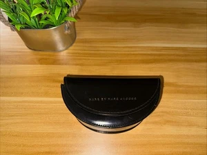 Marc Jocobs Sunglasses Case Eyeglasses Case Storage Travel Box Large Case Black - Picture 1 of 9