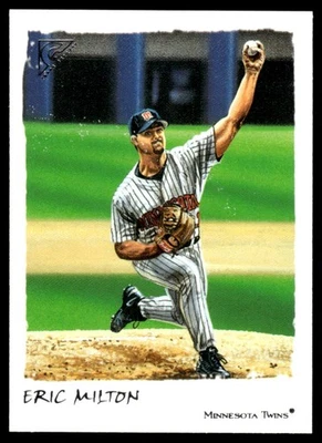 Topps Gallery Eric Milton Minnesota Twins #116 2002 Foto 1 de 2