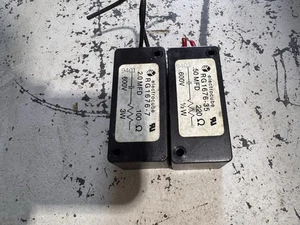 OHMITE RG1676-35 .50MFD 600V , RG 1676-7 2.5MFD 600V ELECTROCUBES - Picture 1 of 2