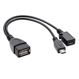 Splitter Micro USB OTG Cable for Fire TV 3/2nd Gen FireStick PC AdapterConverter - Picture 1 of 6