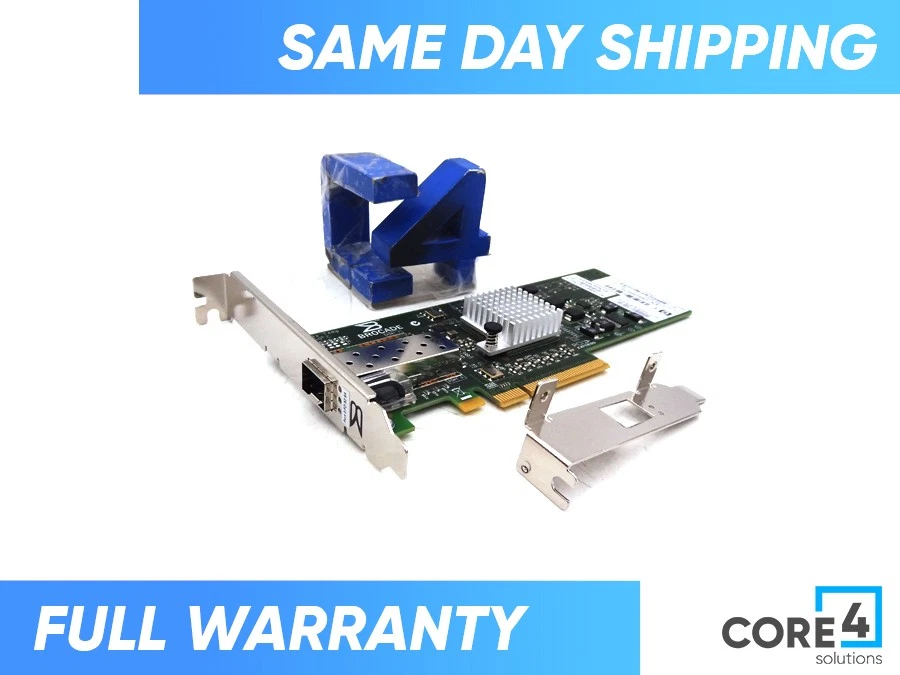 HP AP769-60002 BROCADE CARD 81B 8GB PCLE FC 1 PORT HBA - 571520-002 - Image 1 of 1