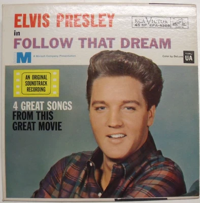 Elvis Presley in Follow That Dream - 1962 45 Movie EP - Image 1 of 4