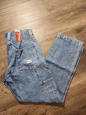 Signature By Levi Strauss & Co. 30x32 NEW Men's 100% Cotton Carpenter Jeans - Image 1 of 4