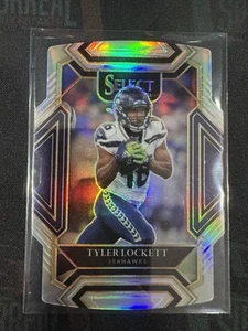 2021 Select TYLER LOCKETT Silver Prizm Die Cut Club Level Seahawks - Bild 1 von 2