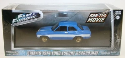 Greenlight 1/43 Scale Model Fast & Furious 86222 - 1974 Ford Escort RS2000 MK1 - Image 1 of 4