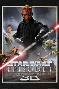 Poster STAR WARS EPISODE 1 - One Sheet 3-D NEU!! (57600) - Bild 1 von 1
