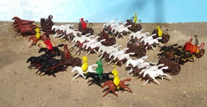 Giant Toy co 1/72 scale Ancients 9 Chariots+6 meds painted & unpainted  PRE/ oop - Picture 1 of 3