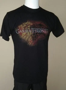 GAME OF THRONES DRAGON BACKGROUND BLACK SMALL SM MENS TEE T SHIRT NEW - Picture 1 of 2