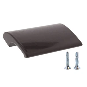 ToniTec Balkontürgriff braun Terrasentürgriff Aluminium 82x49x21mm mit Schrauben - Bild 1 von 2