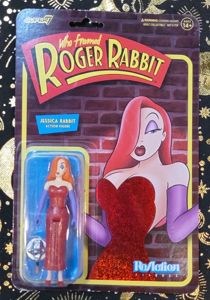 Super7 Reaction Who Framed Roger Jessica Rabbit Figure