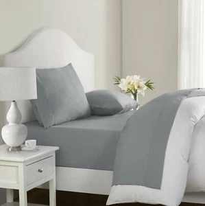 Hotel Ultra Soft Microfiber Hypoallergenic Sheet Sets - Assorted Colors & Sizes - Picture 1 of 36