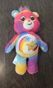 Care Bears Collectible Dare To Care 9" Bear Plush Stuffed Toy Glitter Animal - Picture 1 of 2