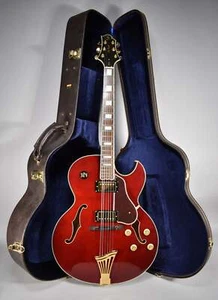 2004 Samick JZ-3 Greg Bennett Design Lasalle Archtop Hollowbody Burgundy Finish - Picture 1 of 21