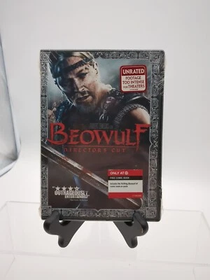 Beowulf DVD, 2008, Unrated Directors Cut W/Exclusive Beowulf #1 Comic Book Incld - Image 1 of 2