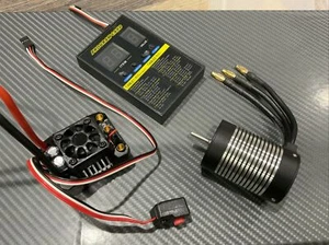 WP-Max10 SCT 80A 1/10 3652 4000KV RC bürstenlos ESC Motor Combo passt Rustler 2WD - Bild 1 von 8