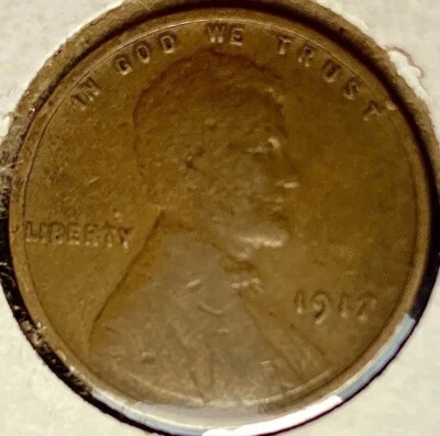 1917 年林肯小麦便士-双模正面 — 第 1/4 张图片